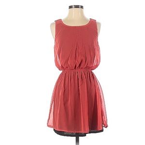 Red dress with black lining K